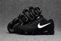 nike air vapormax flyknit fashion sneakers point black